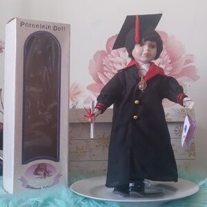 Porcelain doll graduated doll new